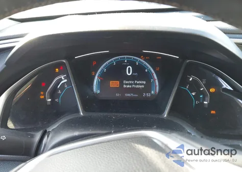 2019 Honda Civic Ex-L из США, поврежденный, VIN 2HGFC1F72KH650010